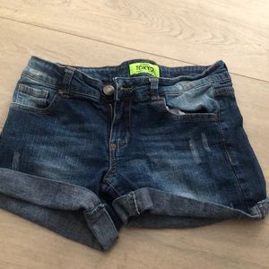 Blue Jean shorts
